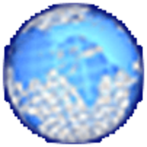 cropped png clipart rotating globes v1 1 gray and blue world favincon 1