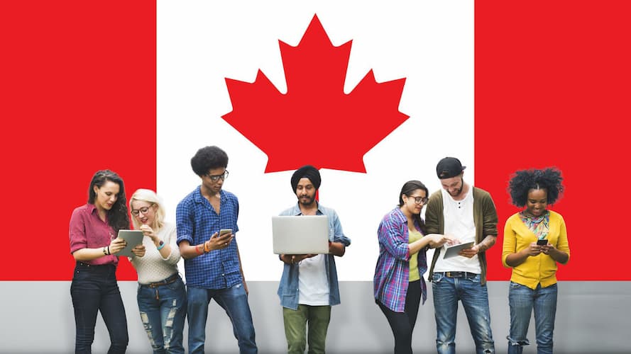 Đến Canada trở thành sinh viên vẫn là cách định cư dễ nhất (ảnh: internet). 